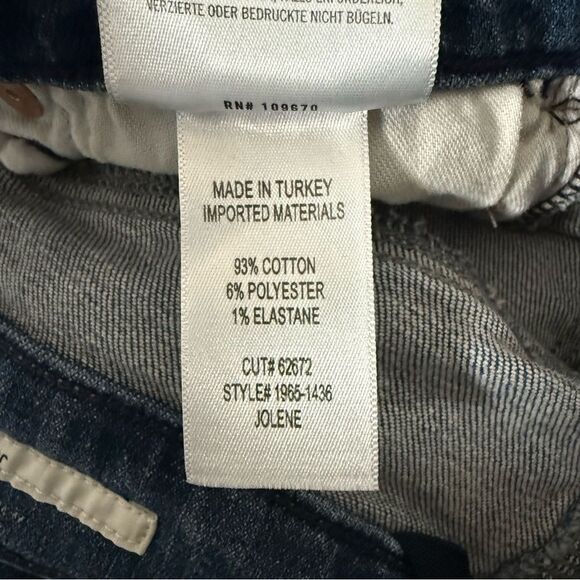 Citizens of Humanity Joline Jeans 26 Blue High Rise Crop Premium Vintage Denim - Picture 12 of 15